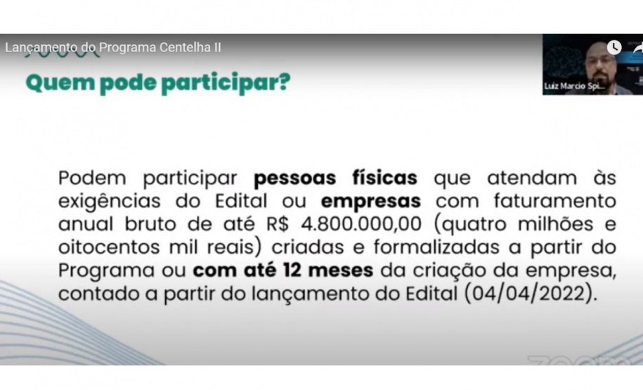 Governo do Paraná lança o Programa Centelha II que investirá R$3 milhões de reais em ideias inovadoras