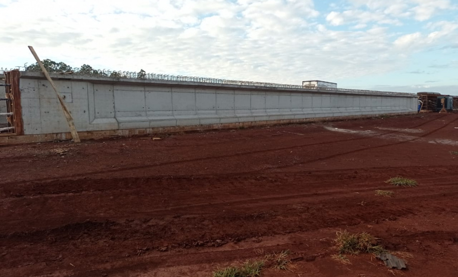 Duplicação do Contorno Oeste de Cascavel atinge 35,11% de conclusão