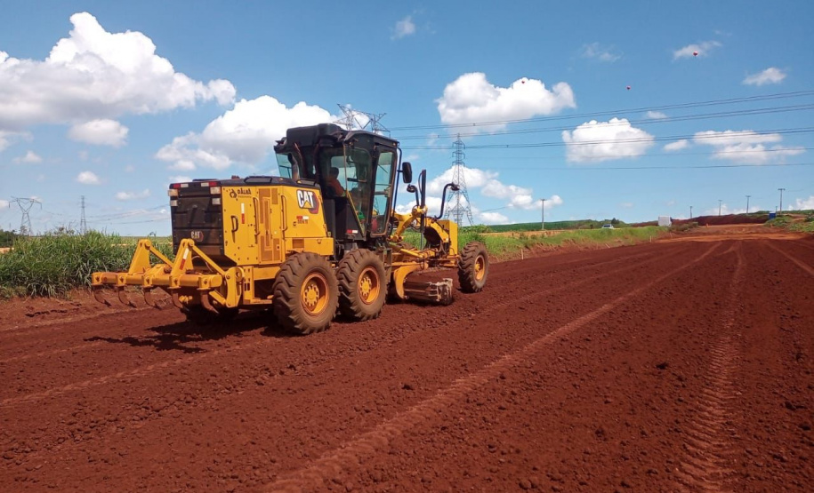 Duplicação do Contorno Oeste de Cascavel atinge 35,11% de conclusão