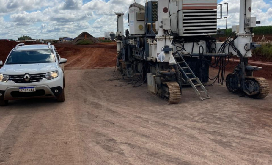 Duplicação do Contorno Oeste de Cascavel atinge 35,11% de conclusão