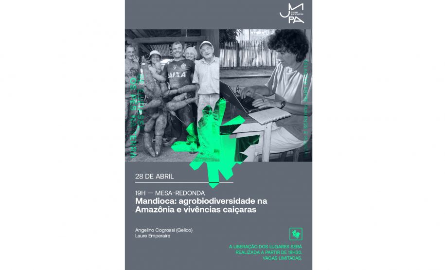 Mandioca é ponto de partida em roda de conversa sobre relação entre natureza e humanidade no MUPA