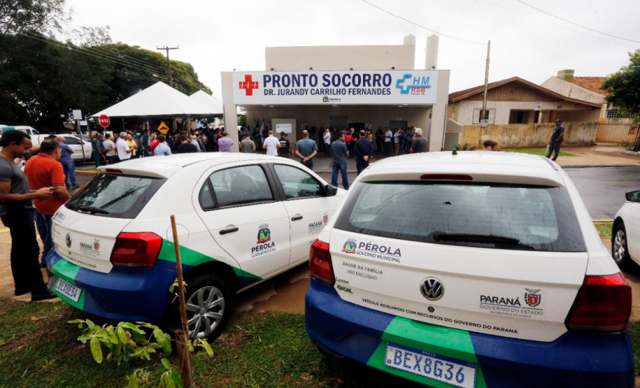 Pérola amplia Hospital Municipal e Estado garante novos equipamentos