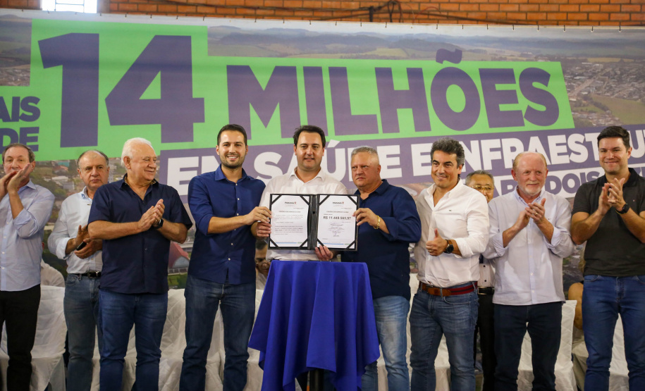 Estado libera R$ 13,5 milhões em ações de saúde e infraestrutura para Dois Vizinhos