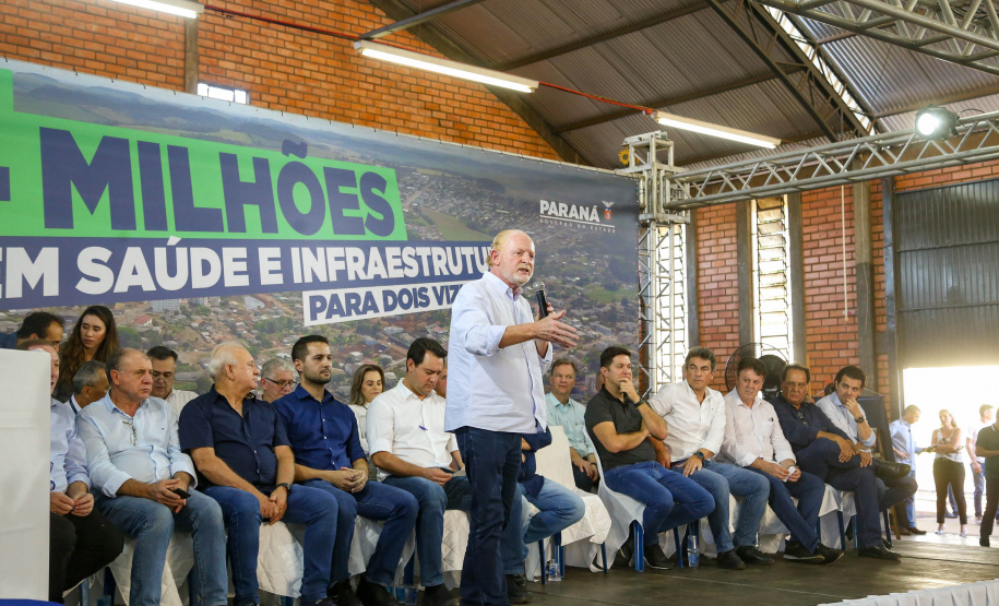Estado libera R$ 13,5 milhões em ações de saúde e infraestrutura para Dois Vizinhos