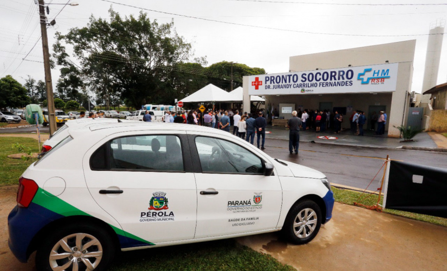 Pérola amplia Hospital Municipal e Estado garante novos equipamentos