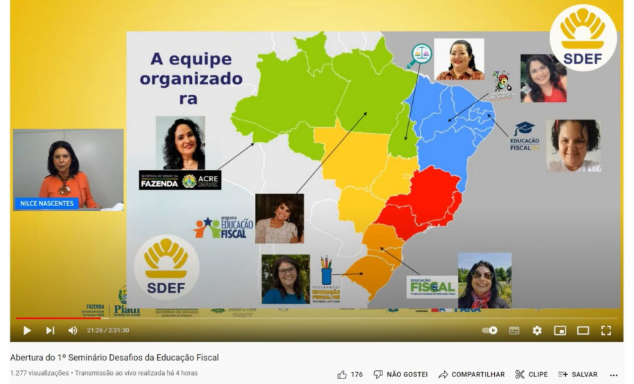 Paraná participa do 1º Seminário Nacional ‘Desafios da Educação Fiscal’