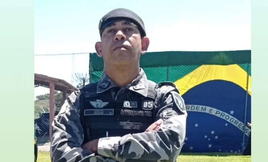 O governador Carlos Massa Ratinho Junior lamentou profundamente o falecimento neste sábado (23) do cabo da Polícia Militar do Paraná (PMPR) Ricieri Chagas - Curitiba, 23/04/2022