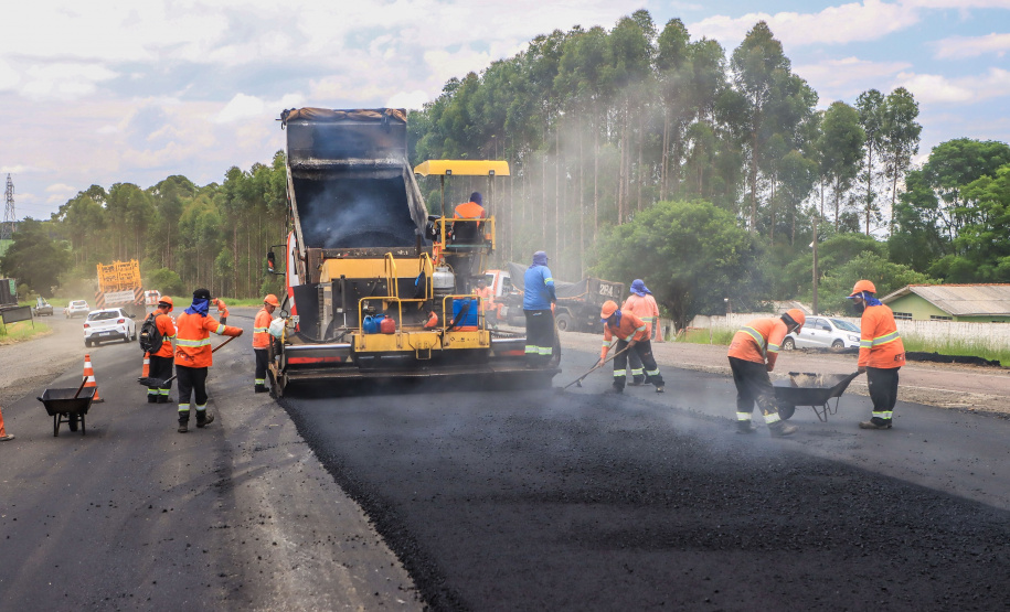 Implantação de terceiras faixas avança e traz mais agilidade e segurança para o tráfego na PR-092