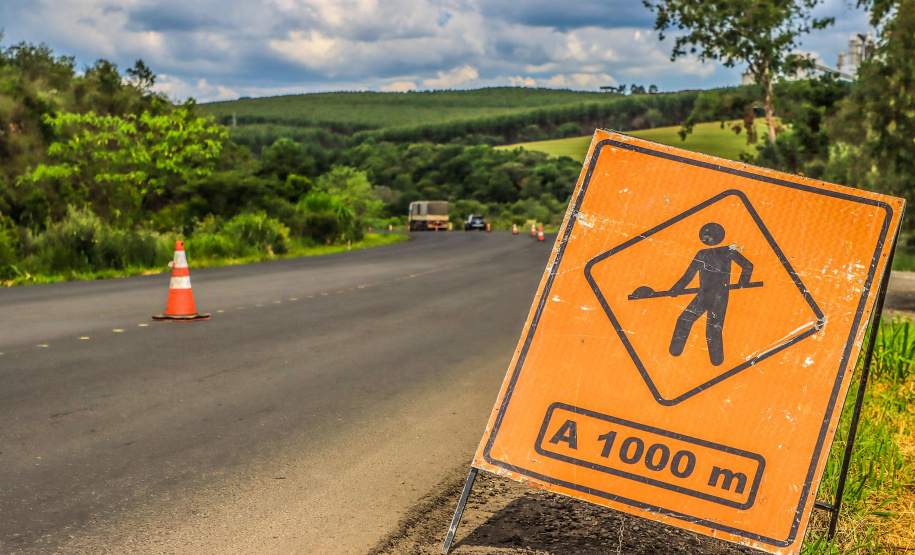 Implantação de terceiras faixas avança e traz mais agilidade e segurança para o tráfego na PR-092