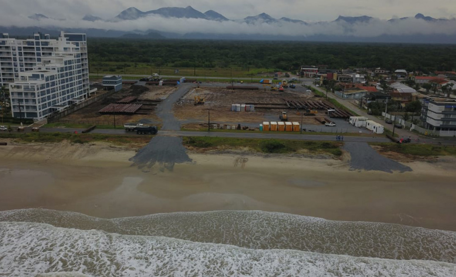 Obras Orla de Matinhos -