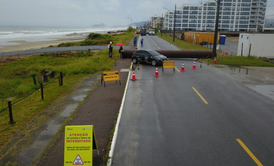 Obras Orla de Matinhos -