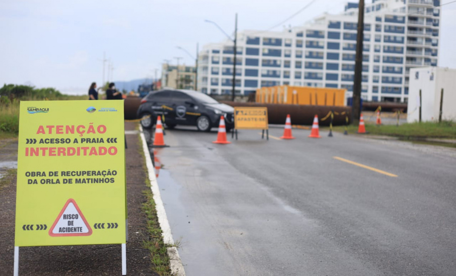Obras Orla de Matinhos -