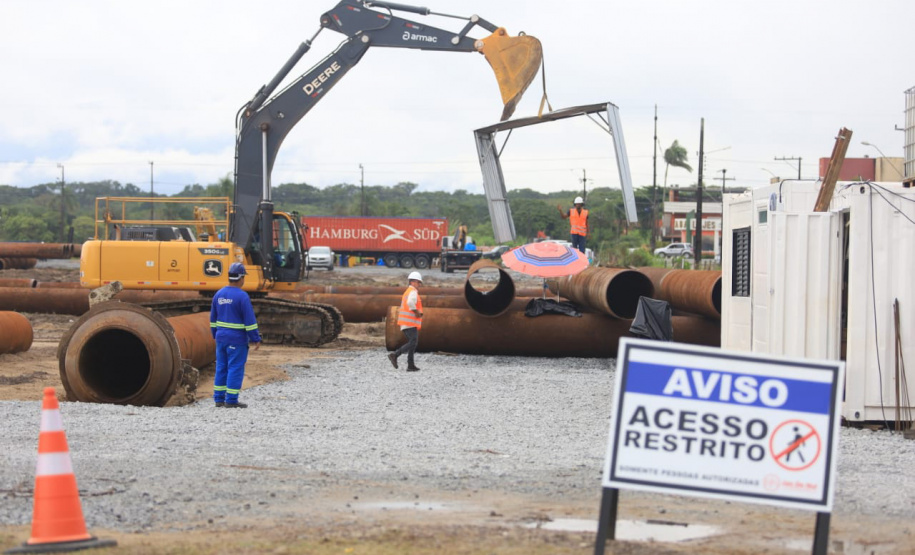 Obras Orla de Matinhos -