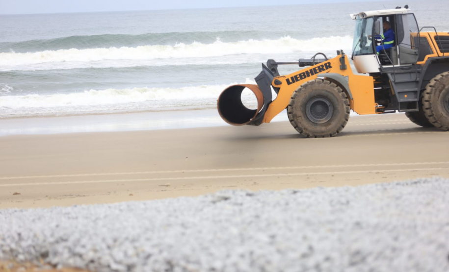 Obras Orla de Matinhos -