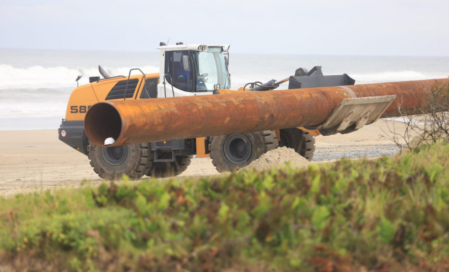Obras Orla de Matinhos -