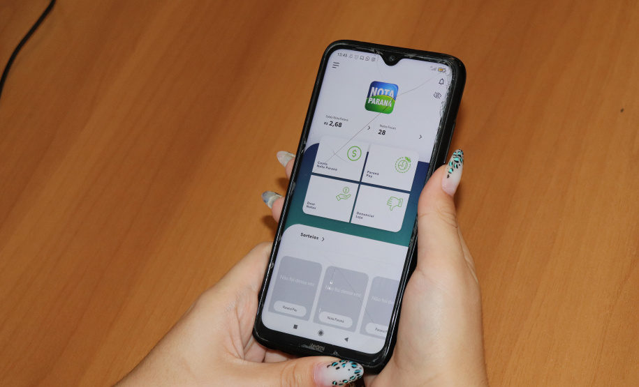 Bilhetes eletrônicos para o sorteio de abril do Programa Nota Paraná já estão disponíveis para consulta