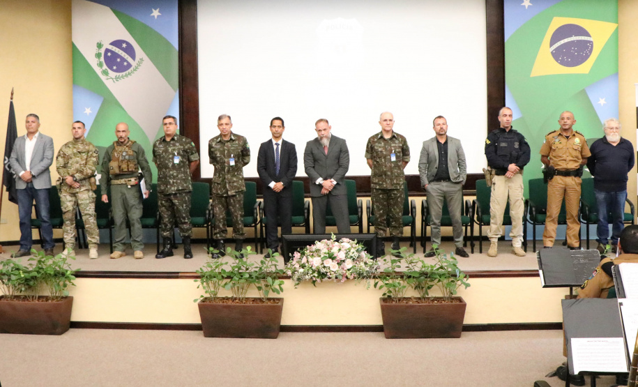 PCPR realiza abertura do VIII Curso de Operações Táticas Especiais