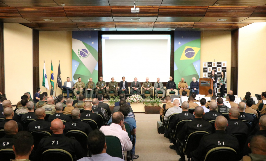 PCPR realiza abertura do VIII Curso de Operações Táticas Especiais