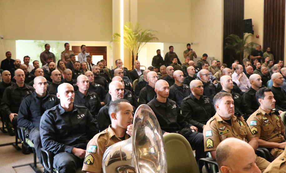 PCPR realiza abertura do VIII Curso de Operações Táticas Especiais