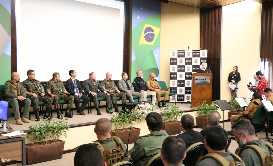 PCPR realiza abertura do VIII Curso de Operações Táticas Especiais