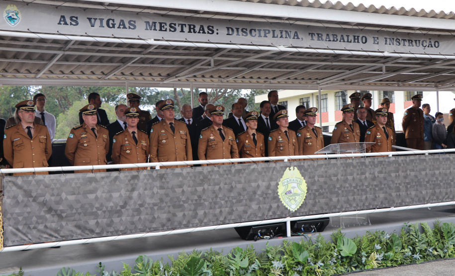 Polícia Militar do Paraná faz cerimônia em homenagem a Tiradentes, em São José dos Pinhais