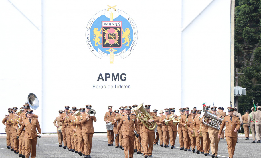 Polícia Militar do Paraná faz cerimônia em homenagem a Tiradentes, em São José dos Pinhais