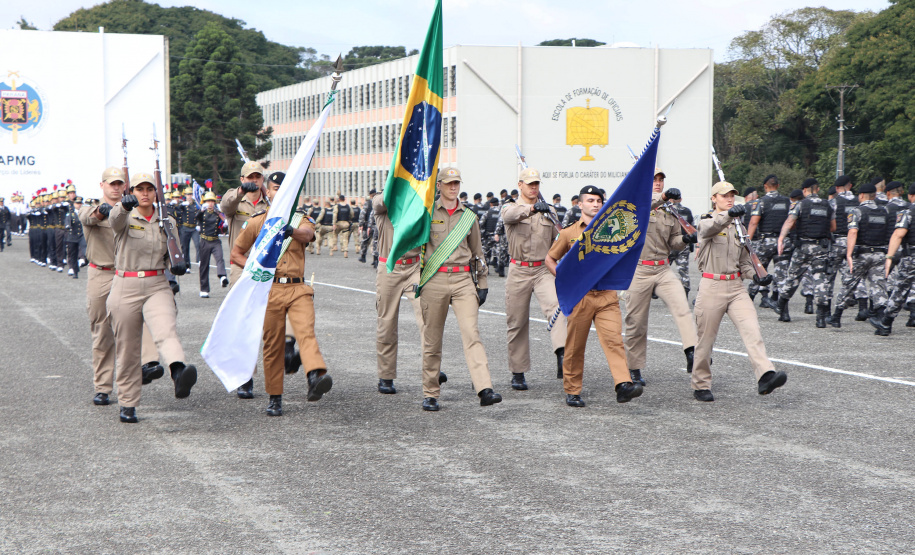 Polícia Militar do Paraná faz cerimônia em homenagem a Tiradentes, em São José dos Pinhais