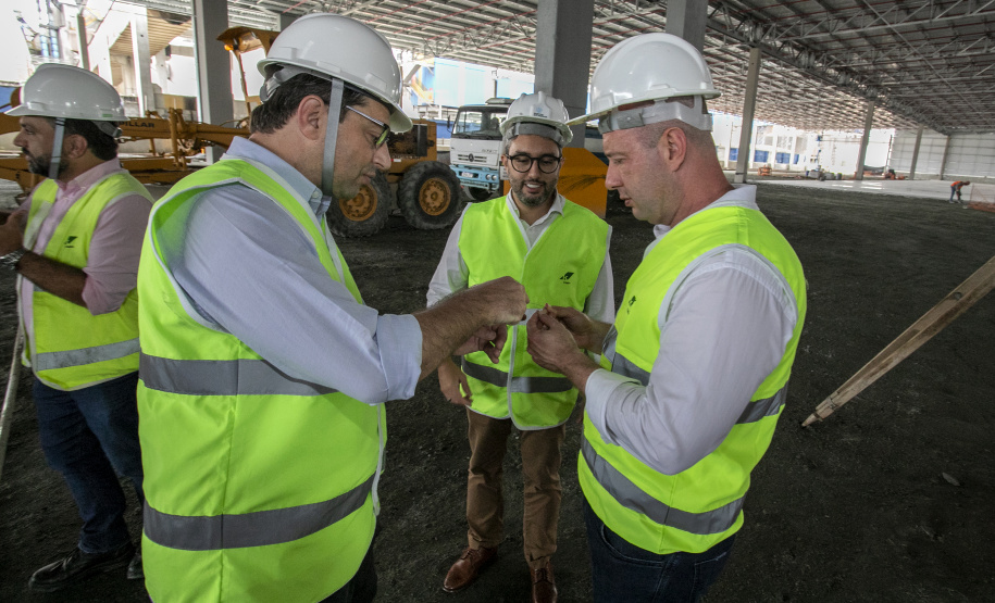Obra do novo terminal da Klabin no Porto de Paranaguá está avançada