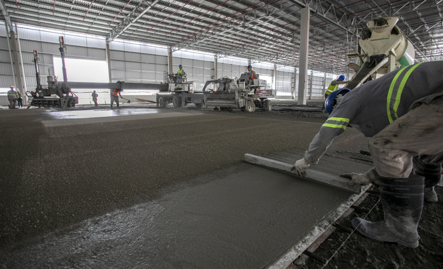 Obra do novo terminal da Klabin no Porto de Paranaguá está avançada