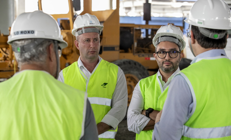 Obra do novo terminal da Klabin no Porto de Paranaguá está avançada