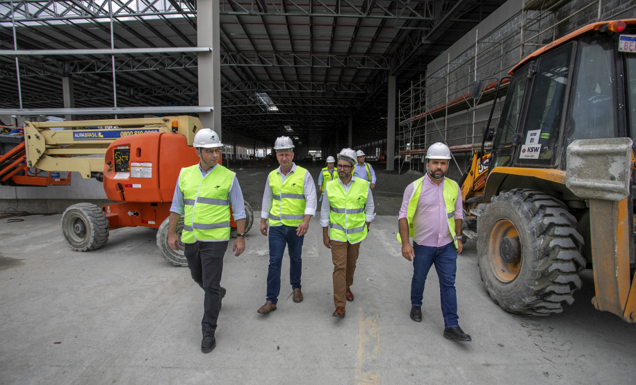 Obra do novo terminal da Klabin no Porto de Paranaguá está avançada