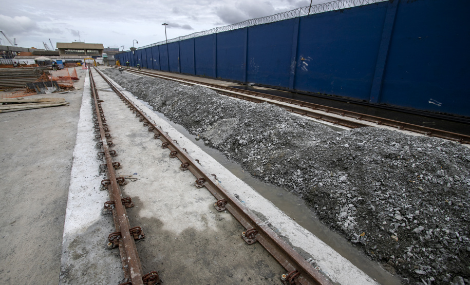 Obra do novo terminal da Klabin no Porto de Paranaguá está avançada