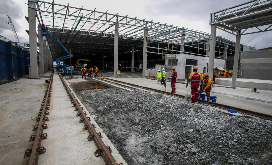 Obra do novo terminal da Klabin no Porto de Paranaguá está avançada