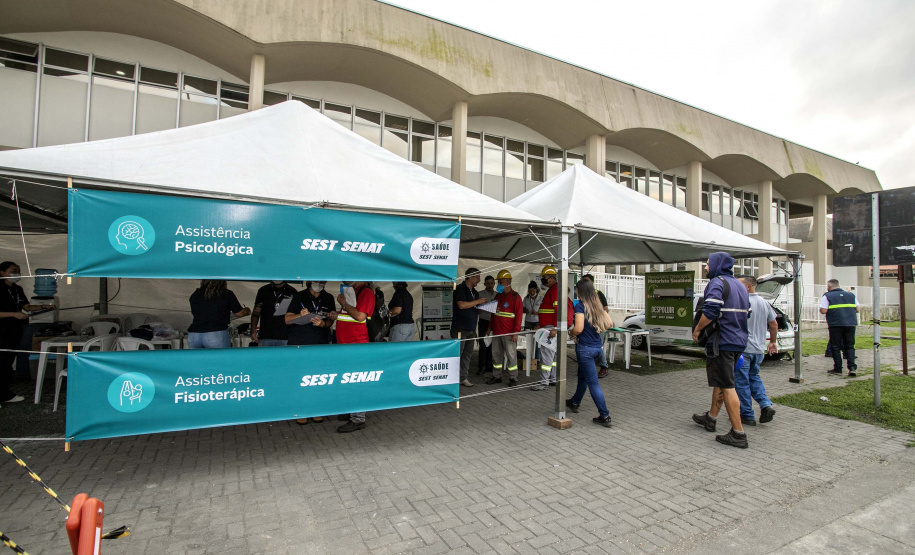 Saúde nos Portos atende portuários em Paranaguá