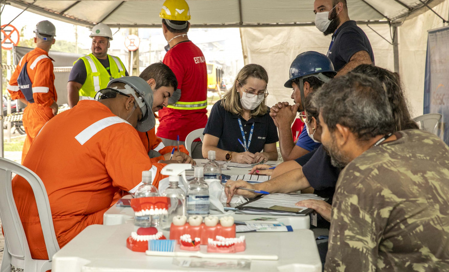 Saúde nos Portos atende portuários em Paranaguá