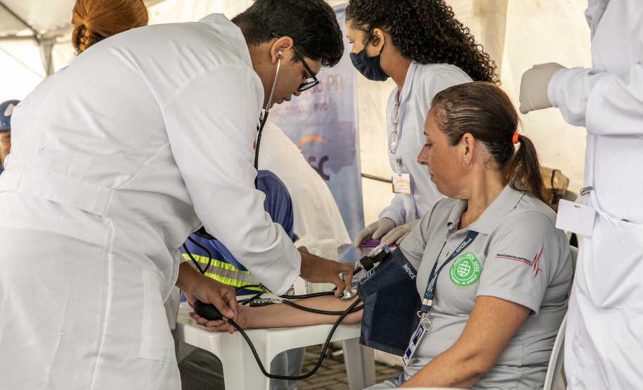 Saúde nos Portos atende portuários em Paranaguá