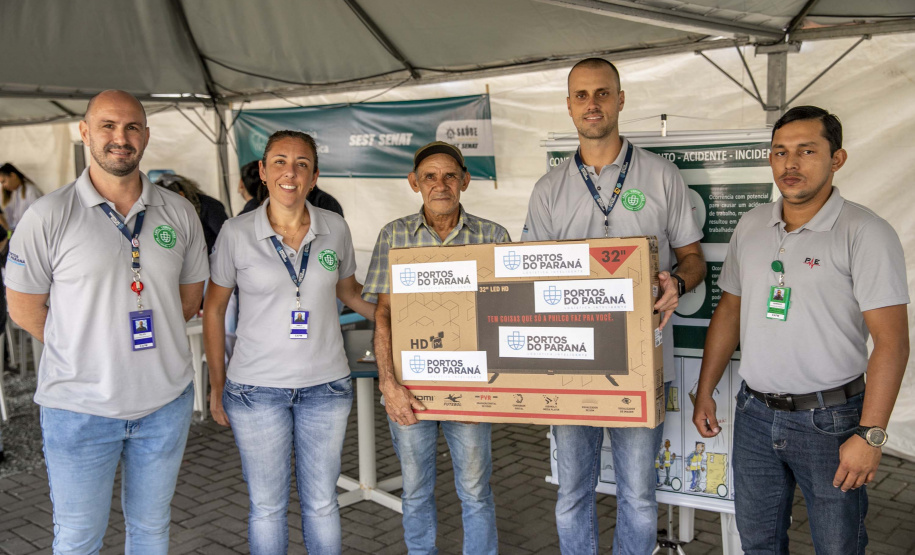 Saúde nos Portos atende portuários em Paranaguá