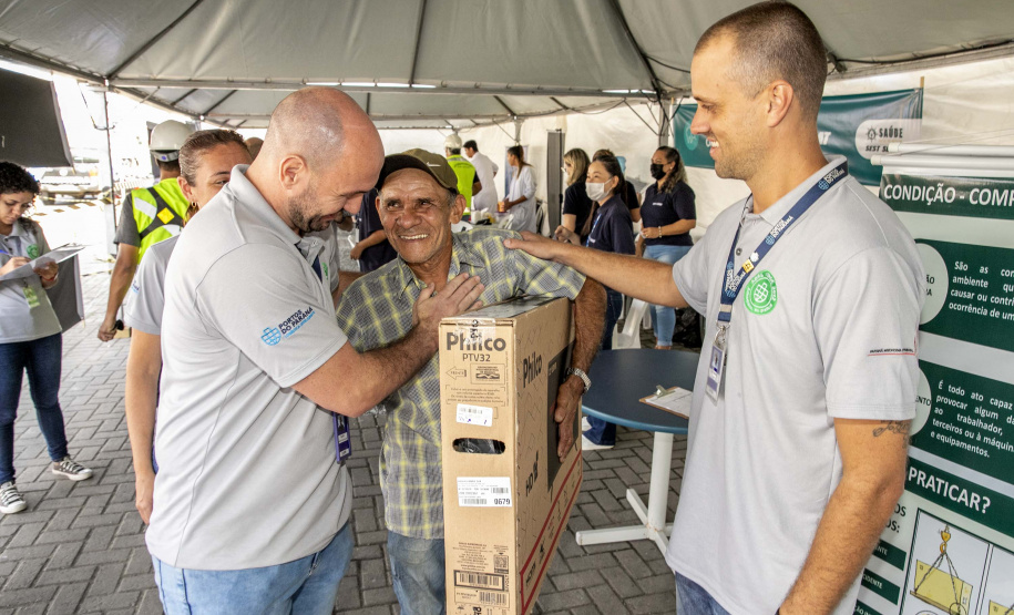 Saúde nos Portos atende portuários em Paranaguá