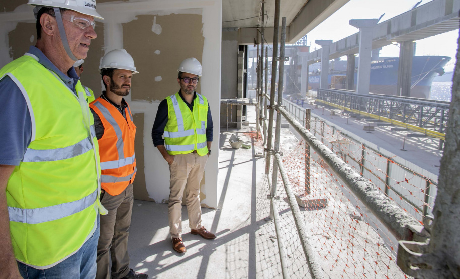 Secretário Nacional de Portos visita Porto de Paranaguá