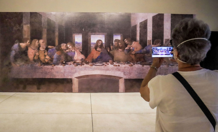 MON promove visita mediada, oficina e videoconferência da exposição “Da Vinci Experience” -