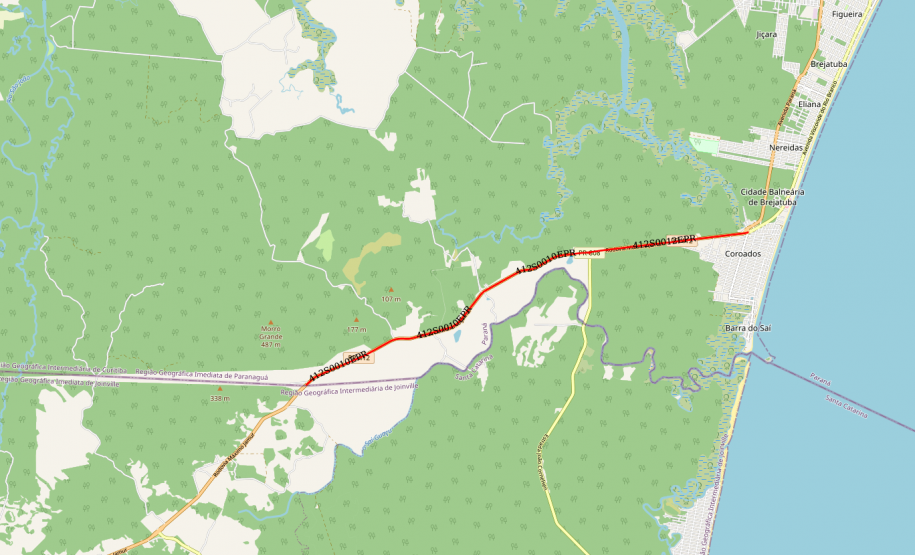 Duplicação Guaratuba - Santa Catarina