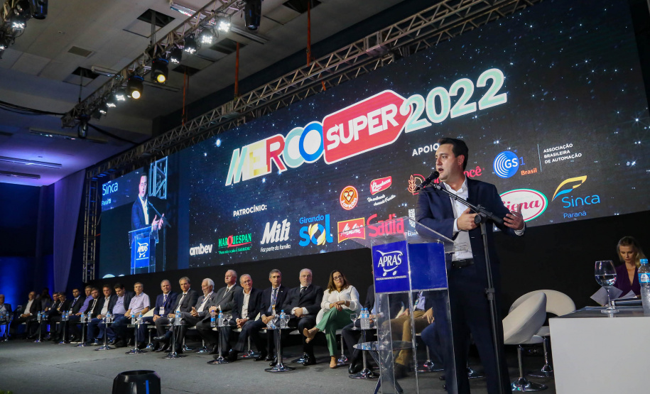 Governador Carlos Massa Ratinho Junior participa da abertura do Mercosuper 2022 - Curitiba, 05/04/2022