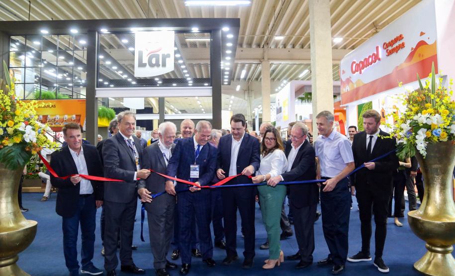 Governador Carlos Massa Ratinho Junior participa da abertura do Mercosuper 2022 - Curitiba, 05/04/2022