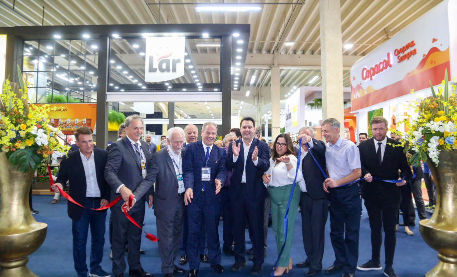 Governador Carlos Massa Ratinho Junior participa da abertura do Mercosuper 2022 - Curitiba, 05/04/2022