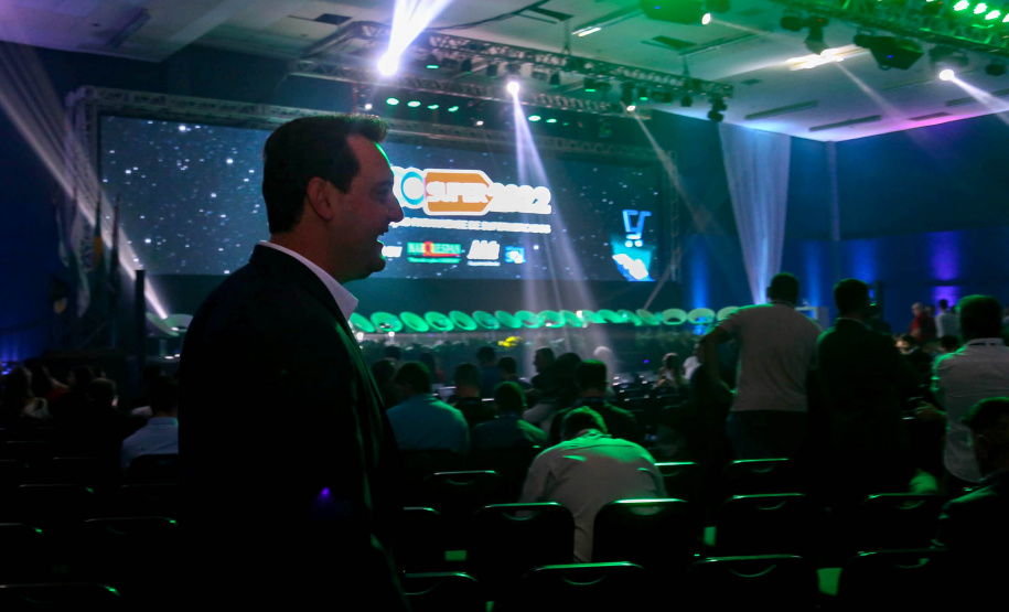 Governador Carlos Massa Ratinho Junior participa da abertura do Mercosuper 2022 - Curitiba, 05/04/2022