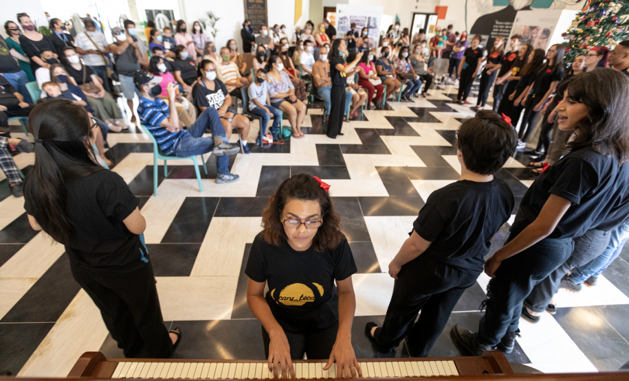 Coral infantojuvenil da Biblioteca abre inscrições para a temporada 2022