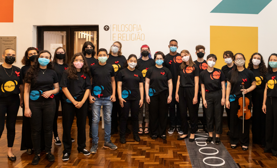 Coral infantojuvenil da Biblioteca abre inscrições para a temporada 2022