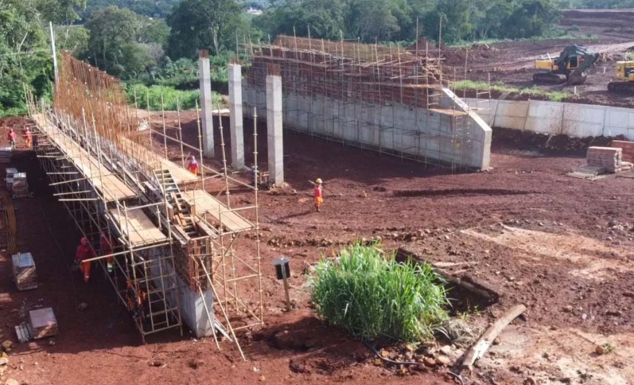 Obra da Ponte da Integração Brasil – Paraguai chega a 82% de conclusão