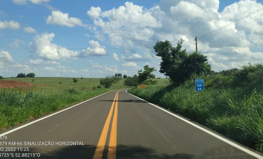 Ivaté, Douradina, Moreira Sales e Tuneiras do Oeste têm rodovias revitalizadas pelo Estado