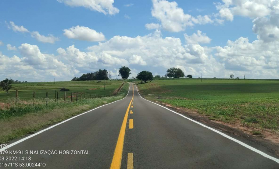 Ivaté, Douradina, Moreira Sales e Tuneiras do Oeste têm rodovias revitalizadas pelo Estado